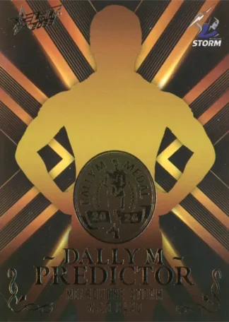2026 NRL League Heroes Dally M Predictor Gold - DPG40 Melbourne Storm Wildcard
