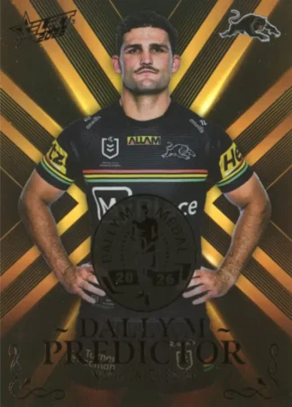 2026 NRL League Heroes Dally M Predictor Gold - DPG56 Nathan Cleary Penrith Panthers