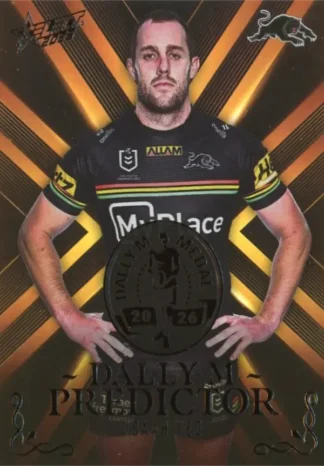 2026 NRL League Heroes Dally M Predictor Gold - DPG59 Isaah Yeo Penrith Panthers
