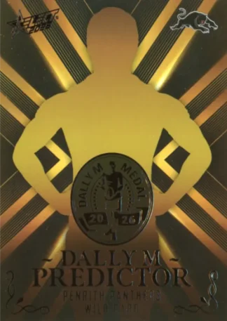 2026 NRL League Heroes Dally M Predictor Gold - DPG60 Penrith Panthers Wildcard