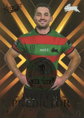 2026 NRL League Heroes Dally M Predictor Gold - DPG62 Cameron Murray South Sydney Rabbitohs
