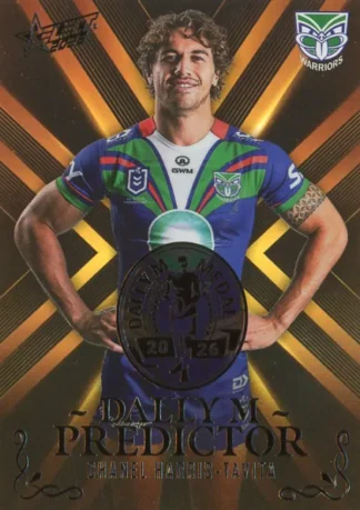 2026 NRL League Heroes Dally M Predictor Gold - DPG76 Chanel Harris-Tavita Warriors