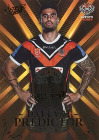 2026 NRL League Heroes Dally M Predictor Gold - DPG84 Terrell May Wests Tigers