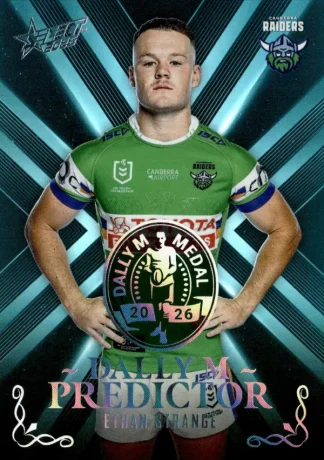 2026 NRL League Heroes Dally M Predictor Platinum - DPP04 Ethan Strange Canberra Raiders