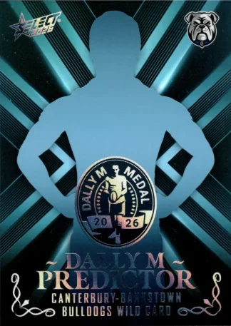 2026 NRL League Heroes Dally M Predictor Platinum - DPP09 Wild Card Canterbury Bulldogs