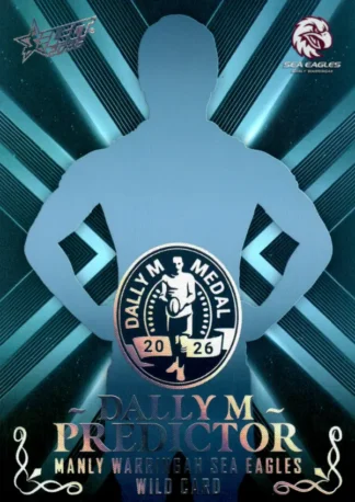 2026 NRL League Heroes Dally M Predictor Platinum - DPP21 Wild Card Manly Sea Eagles