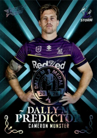 2026 NRL League Heroes Dally M Predictor Platinum - DPP23 Cameron Munster Melbourne Storm