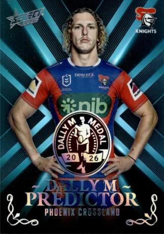 2026 NRL League Heroes Dally M Predictor Platinum - DPP25 Phoenix Crossland Newcastle Knights