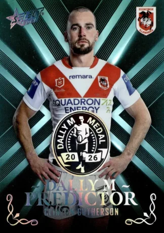 2026 NRL League Heroes Dally M Predictor Platinum - DPP41 Clinton Gutherson St George Dragons