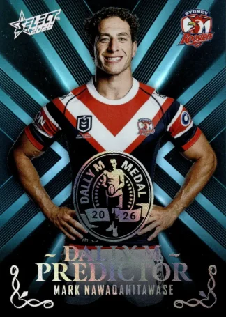 2026 NRL League Heroes Dally M Predictor Platinum - DPP43 Mark Nawaqanitawase Sydney Roosters