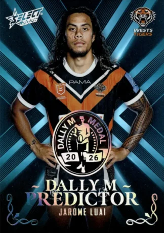 2026 NRL League Heroes Dally M Predictor Platinum - DPP49 Jarome Luai Wests Tigers