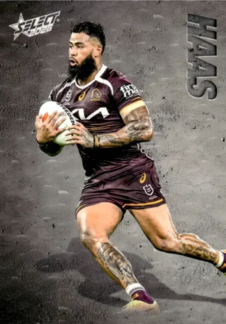 2026 NRL League Heroes Etched - E002 Payne Haas Brisbane Broncos