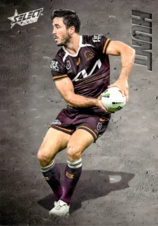 2026 NRL League Heroes Etched - E003 Ben Hunt Brisbane Broncos