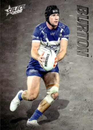 2026 NRL League Heroes Etched - E019 Matt Burton Canterbury Bulldogs