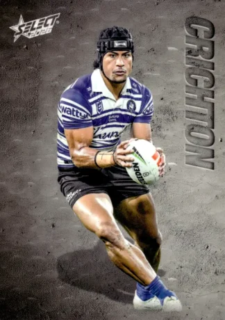 2026 NRL League Heroes Etched - E020 Stephen Crichton Canterbury Bulldogs