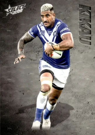 2026 NRL League Heroes Etched - E021 Viliame Kikau Canterbury Bulldogs