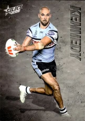 2026 NRL League Heroes Etched - E032 William Kennedy Cronulla Sharks