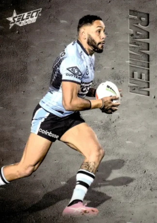 2026 NRL League Heroes Etched - E034 Jesse Ramien Cronulla Sharks