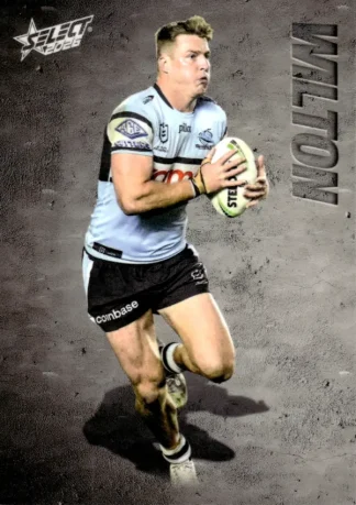 2026 NRL League Heroes Etched - E036 Teig Wilton Cronulla Sharks