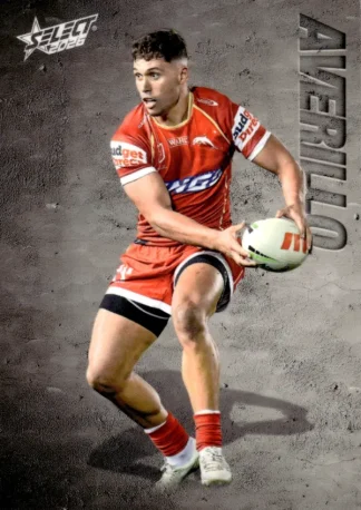2026 NRL League Heroes Etched - E037 Jake Averillo Dolphins