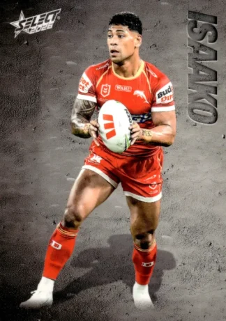 2026 NRL League Heroes Etched - E041 Jamayne Isaako Dolphins