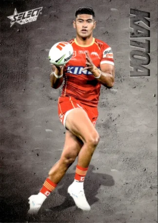 2026 NRL League Heroes Etched - E042 Isaiya Katoa Dolphins