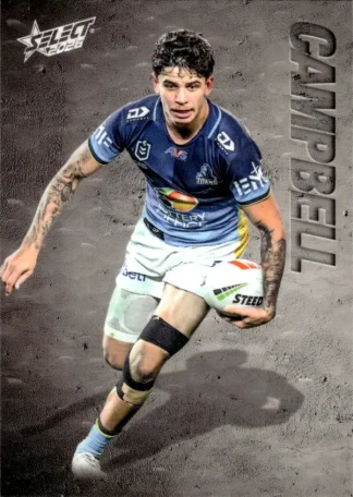 2026 NRL League Heroes Etched - E047 Jayden Campbell Gold Coast Titans