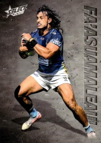 2026 NRL League Heroes Etched - E050 Tino Fa’asuamaleaui Gold Coast Titans