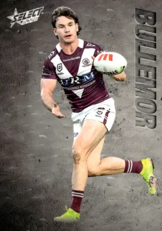 2026 NRL League Heroes Etched - E056 Ethan Bullemor Manly Sea Eagles