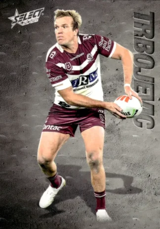 2026 NRL League Heroes Etched - E061 Jake Trbojevic Manly Sea Eagles
