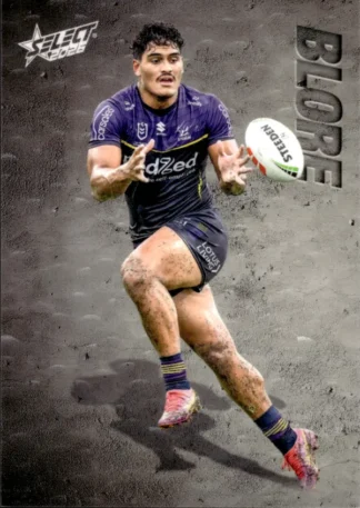 2026 NRL League Heroes Etched - E064 Shawn Blore Melbourne Storm