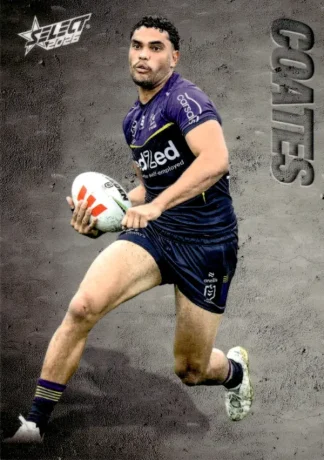 2026 NRL League Heroes Etched - E065 Xavier Coates Melbourne Storm