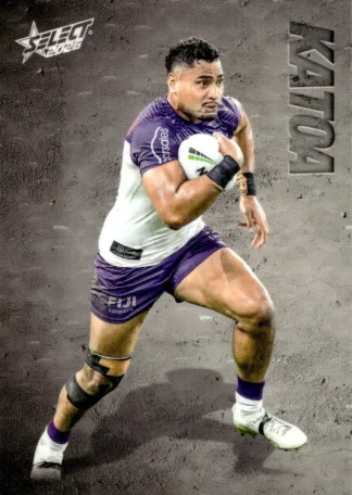 2026 NRL League Heroes Etched - E068 Eliesa Katoa Melbourne Storm