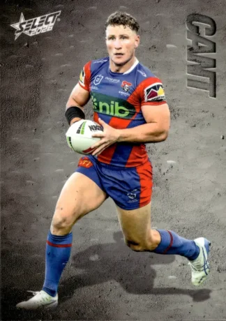 2026 NRL League Heroes Etched - E074 Thomas Cant Newcastle Knights