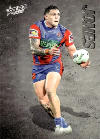 2026 NRL League Heroes Etched - E077 Brodie Jones Newcastle Knights