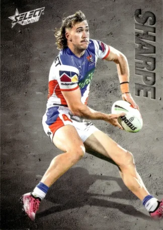 2026 NRL League Heroes Etched - E080 Fletcher Sharpe Newcastle Knights