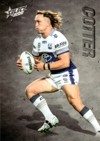2026 NRL League Heroes Etched - E083 Reuben Cotter North QLD Cowboys