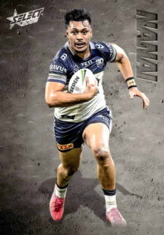 2026 NRL League Heroes Etched - E086 Jeremiah Nanai North QLD Cowboys