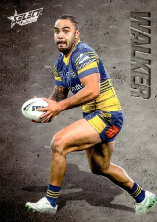 2026 NRL League Heroes Etched - E099 Dylan Walker Parramatta Eels