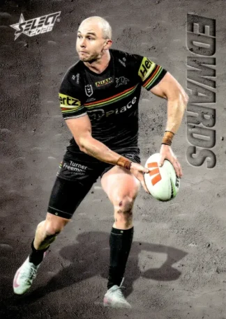 2026 NRL League Heroes Etched - E101 Dylan Edwards Penrith Panthers