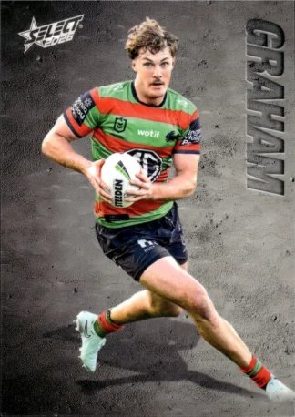 2026 NRL League Heroes Etched - E109 Campbell Graham South Sydney Rabbitohs