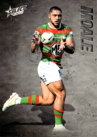 2026 NRL League Heroes Etched - E115 Davvy Moale South Sydney Rabbitohs