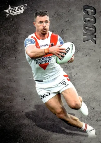 2026 NRL League Heroes Etched - E118 Damien Cook St George Dragons