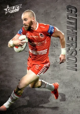 2026 NRL League Heroes Etched - E122 Clinton Gutherson St George Dragons