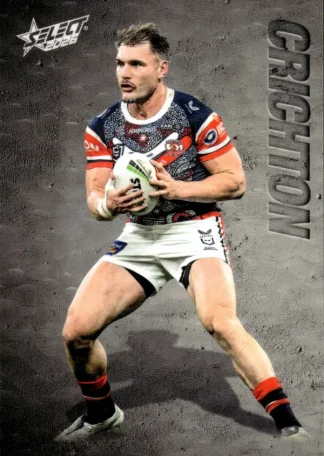 2026 NRL League Heroes Etched - E127 Angus Crichton Sydney Roosters