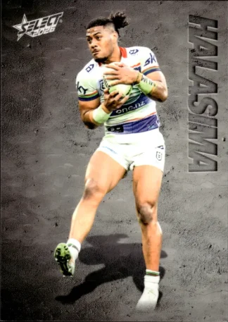 2026 NRL League Heroes Etched - E140 Leka Halasima Warriors