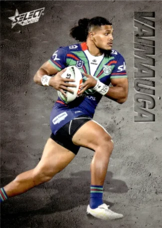 2026 NRL League Heroes Etched - E144 Demitric Vaimauga Warriors