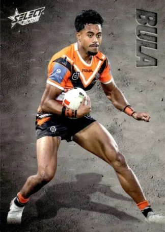 2026 NRL League Heroes Etched - E145 Jahream Bula Wests Tigers