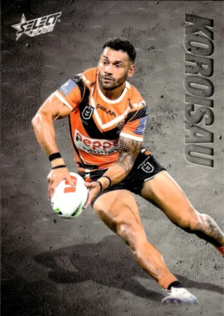 2026 NRL League Heroes Etched - E148 Apisai Koroisau Wests Tigers