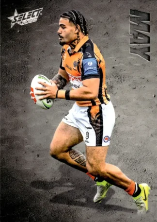 2026 NRL League Heroes Etched - E150 Taylan May Wests Tigers
